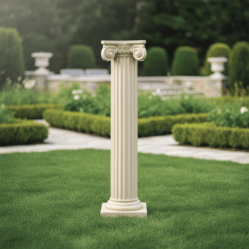 Ionic Fineline Outdoor Statue (25 - Inch) Side Angle