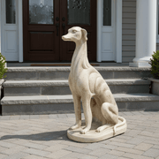 Italian Greyhound Dog Garden Statue (20 - Inch) Side Angle