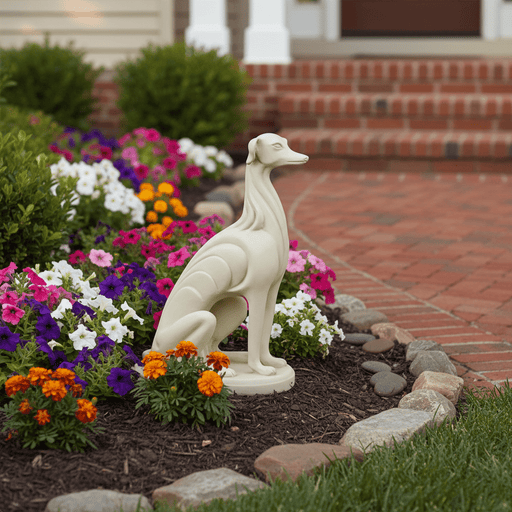 Italian Greyhound Dog Garden Statue (20-Inch)