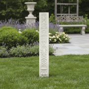 Italian Pilaster Outdoor Statue (72 - Inch) Side Angle