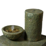 Iwa Tranquility Garden Fountain (22 - Inch) Different Angle