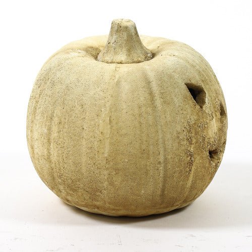 Jack - O - Lantern Garden Statue (12 - Inch) Different Angle