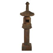 Japanese Lantern Statue (62 - Inch) Side View