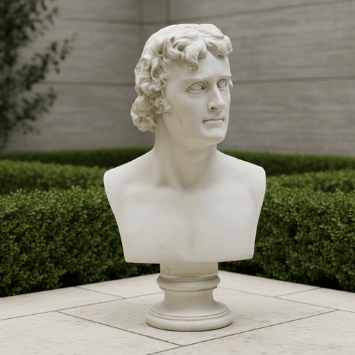Jefferson Bust Display Decor (33-Inch)