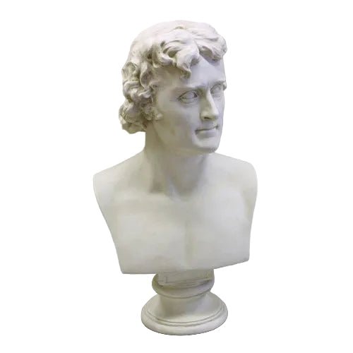 Jefferson Bust Display Decor (33-Inch)
