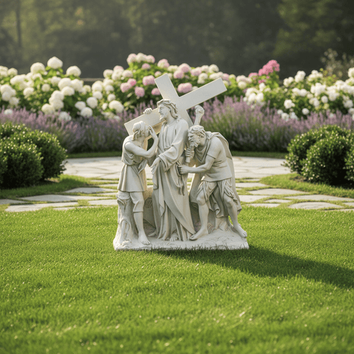 Jesus Carrying the Cross Statue Station 2 (58-Inch)