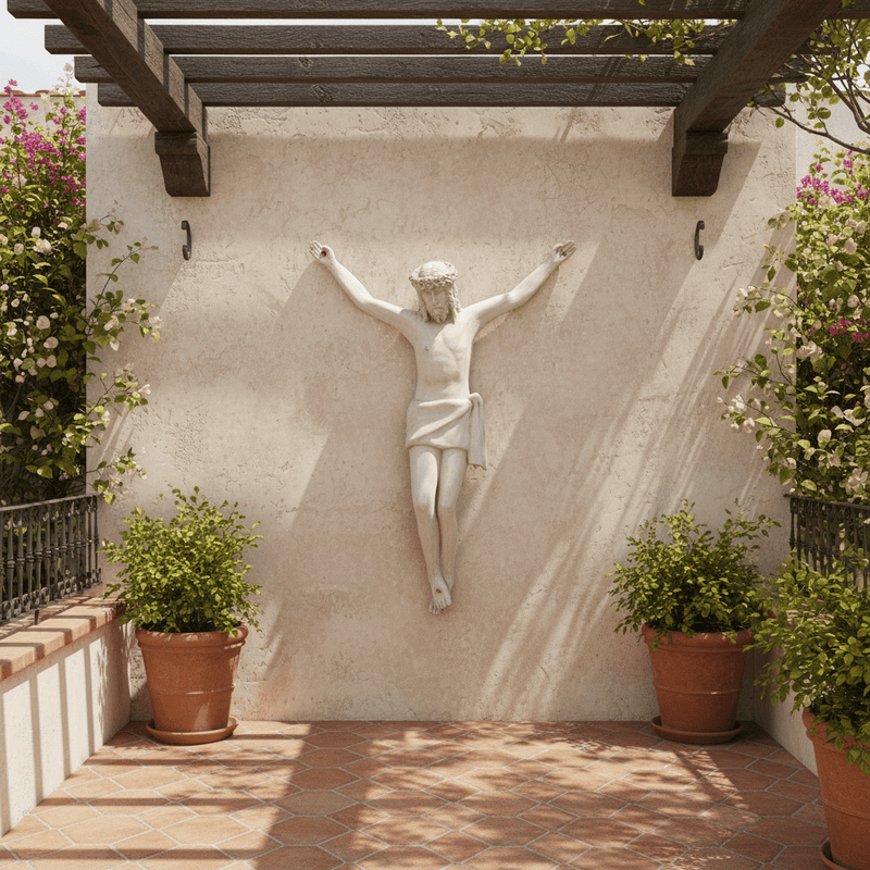Jesus Corpus Religious Statue (23-Inch)