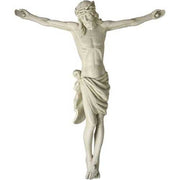 Jesus Corpus Religious Statue (37 - Inch) Side View