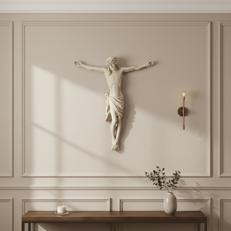 Jesus Corpus Religious Statue (37 - Inch)