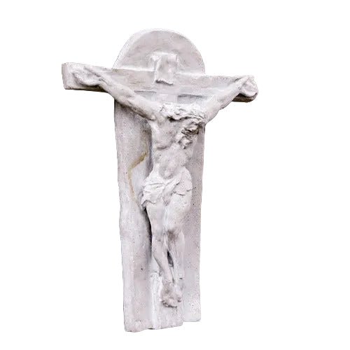 Jesus Crucifixion Religious Statue (35 - Inch) Side View
