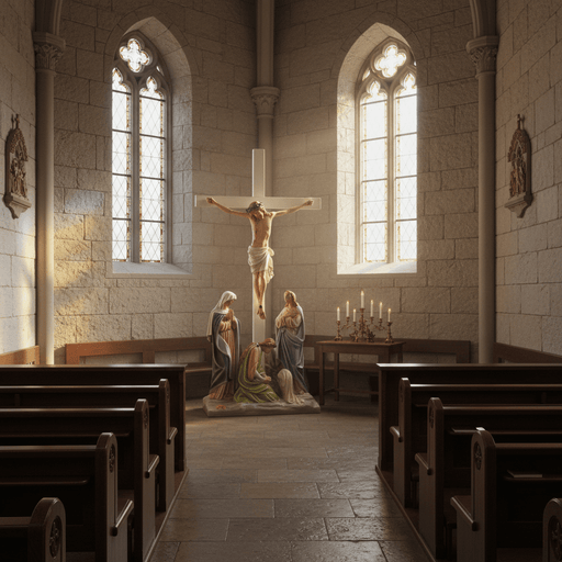 Jesus Crucifixion Religious Statue Station 12 (50-Inch)
