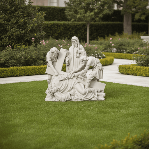 Jesus Falls the Third Time Statue Station 9 (56-Inch)
