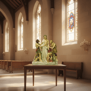 Jesus Is Stripped Religious Statue Station 10 (28-Inch)