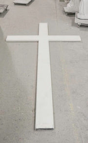 Jesus Metal Cross Religious Statue (12-Inch)