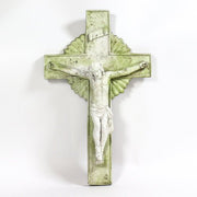 Jesus on the Cross Statue (20 - Inch) Side View