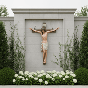 Jesus Religious Statue (37 - Inch) Side Angle