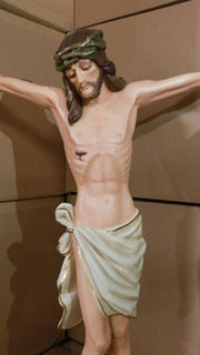 Jesus Religious Statue (37 - Inch) Side Angle View