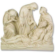 Jesus Removed from the Cross Statue (26 - Inch) Side View
