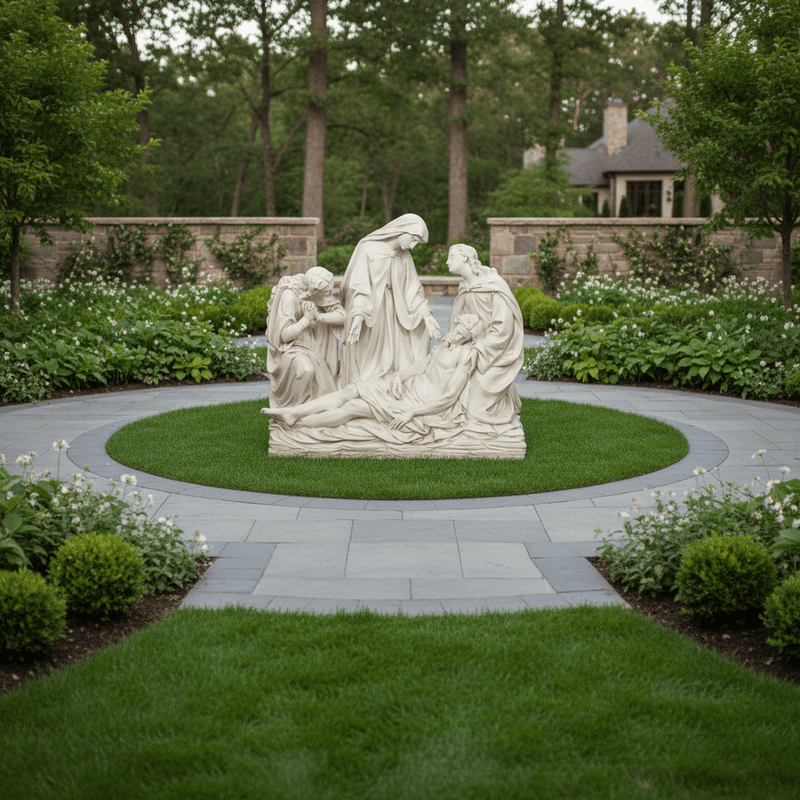 Jesus Removed from the Cross Statue Station 13 (47-Inch)