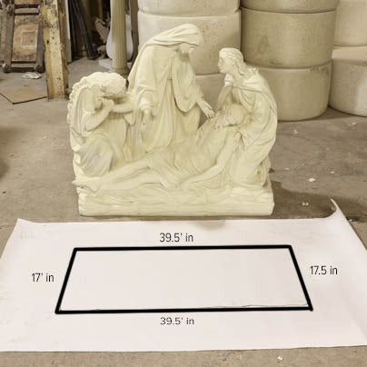Jesus Removed from the Cross Statue Station 13 (47-Inch)
