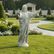 Jesus Sacred Heart Blessing Statue (60 - Inch) Side Angle
