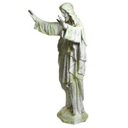 Jesus Sacred Heart Blessing Statue (60 - Inch) Different Angle