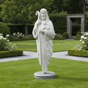 Jesus the Good Shepherd with Lamb Statue (66-Inch)
