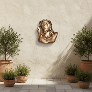 Jesus Wall Hanging Statue (16 - Inch) Side Angle