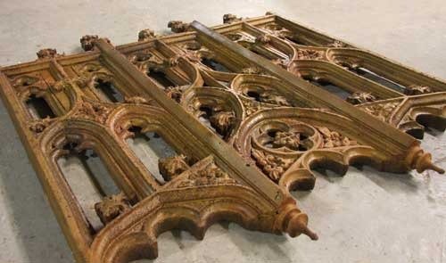 John Michael Tracery Outdoor Plaque (38.0 - Inch)