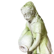 Jug Girl Statue (28 - Inch) Different Angle