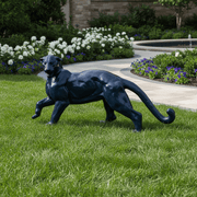 Jungle Cat Garden Statue (3 - Inch) Side Angle