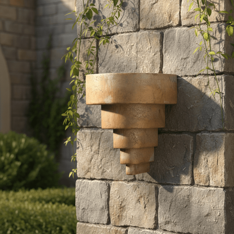 Kelmont Sconce Outdoor Bracket (20 - Inch) Side Angle