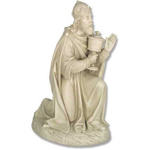 King Caspar Religious Statue (21 - Inch) Side View