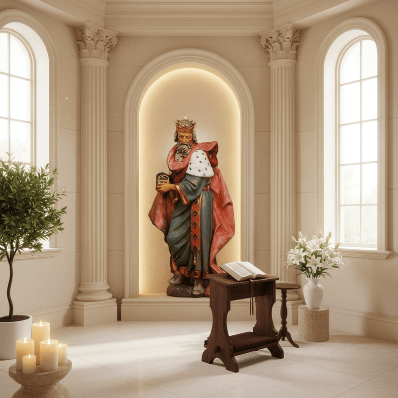 King Melchior Religious Statue (50-Inch)