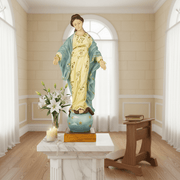 Kingdom of Mary Realistic Religious Statue (25-Inch)