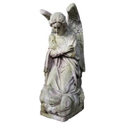 Kneeling Prayer Angel Catholic Statue (56 - Inch) Side View