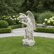 Kneeling Prayer Angel Catholic Statue (56 - Inch)