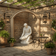 Kneeling Shepherd Religious Statue (42 - Inch) Side Angle