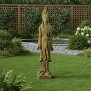 Kwan Yin Statue (41 - Inch) Side Angle