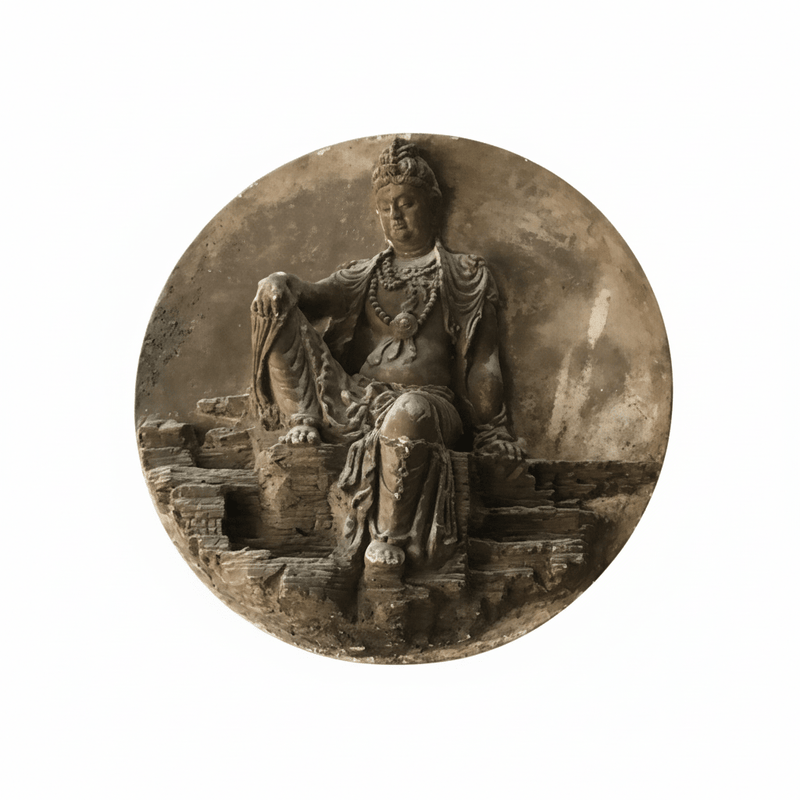 Kwan Yin Wall Plaque (36.0 - Inch)