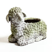 Lamb Planter Garden Statue (11 - Inch) Additional Angle