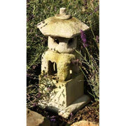 Lantern House Outdoor Statue (16 - Inch) Other Angle