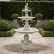 Large Dolphin Fountain (101 - Inch) Side Angle