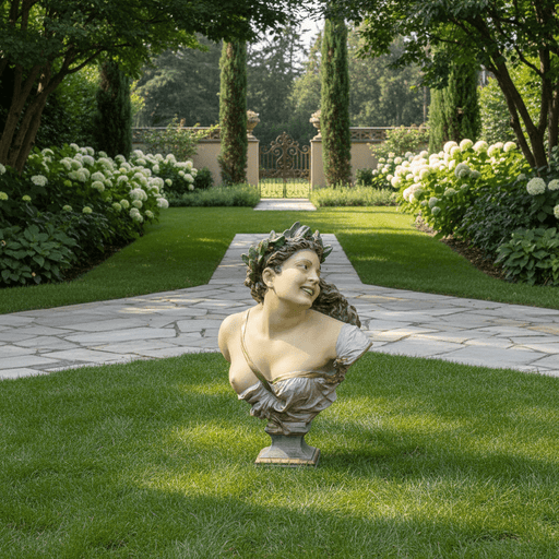 Le Danse Bust Display Decor (25 - Inch) Side Angle