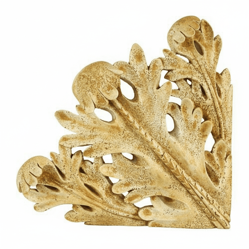Leaf Accent Outdoor Statue (18 - Inch)