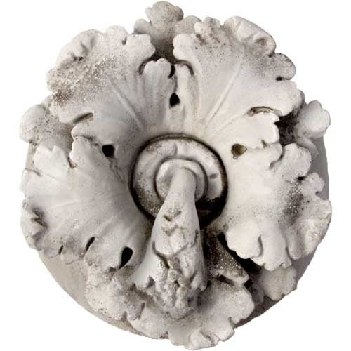 Leafy Medallion Statue (15 - Inch)