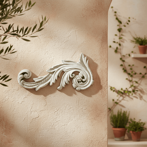 Left Theatre Garden Wall Fountain (16 - Inch) Side Angle