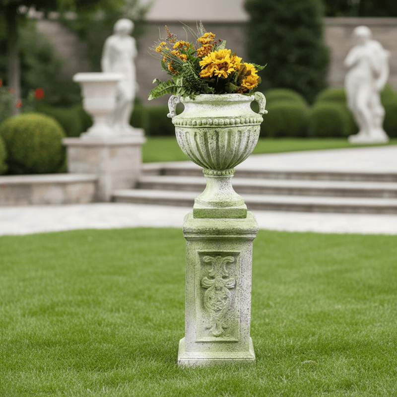 Liberick Outdoor Statue (23 - Inch) Side Angle