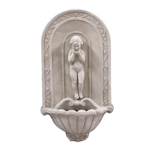 Lifesize Blowing Kiss Wall Fountain (40 - Inch)