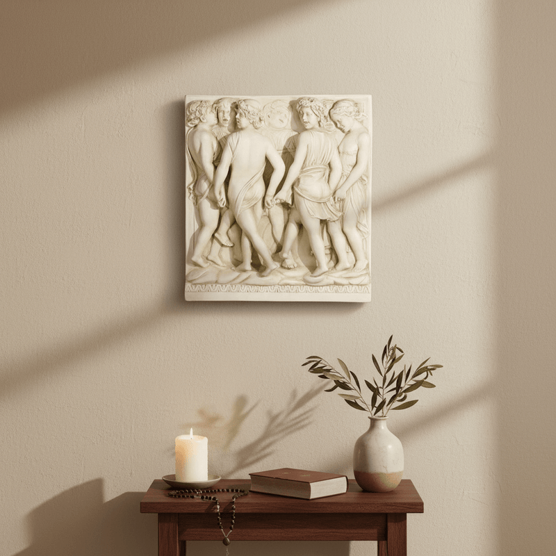 Lifesize Cantoria Frieze/Dancing (42 - Inch) Side Angle